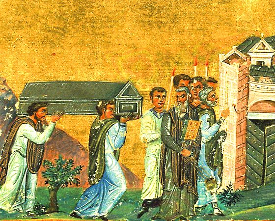 Священномученик Игнатий Богоносец, перенесение мощей